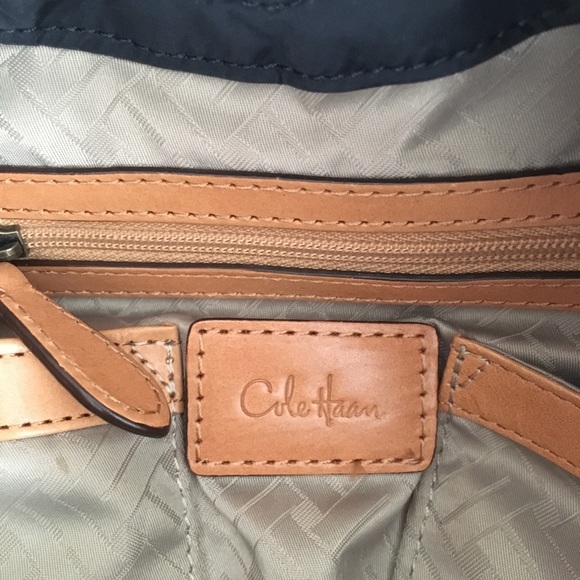 Cole Haan Navy Handbag - Picture 4 of 5